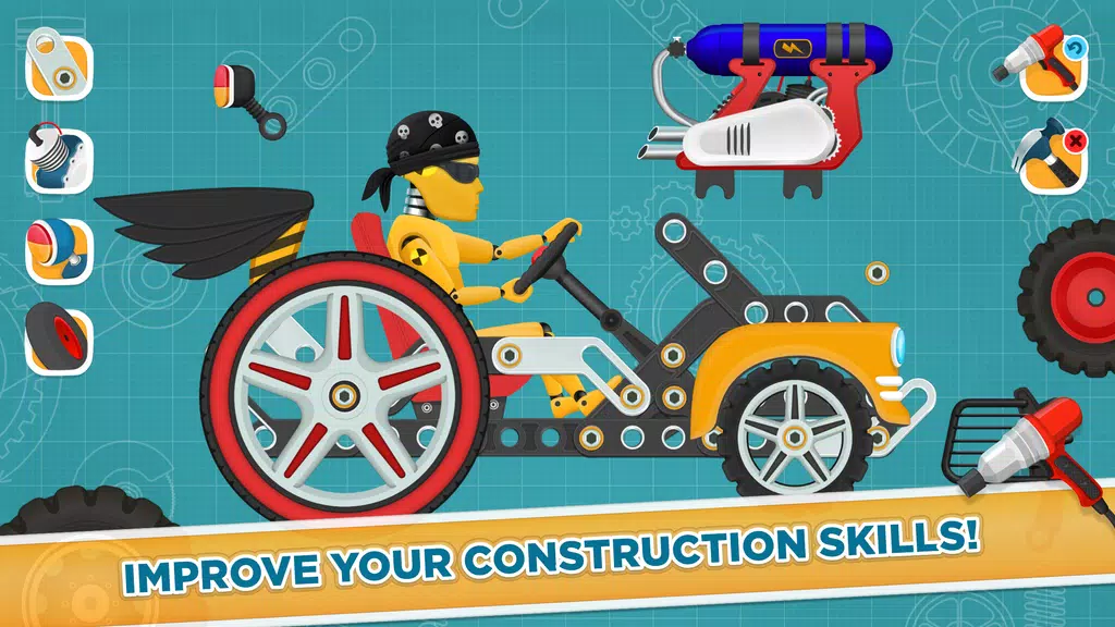 Car Builder & Racing for Kids screenshot 4