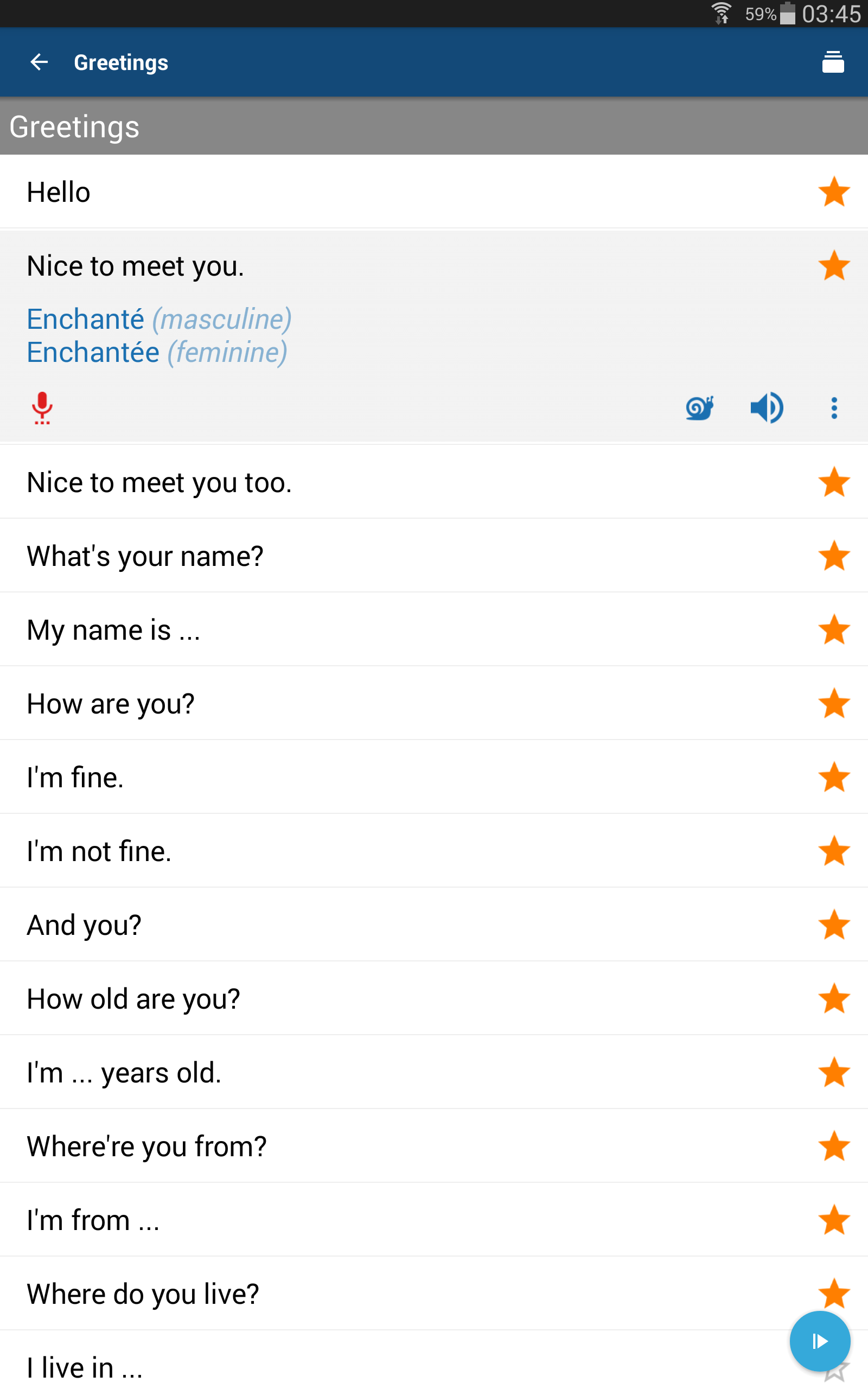 Learn French screenshot 6