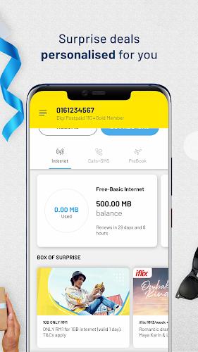 MyDigi Mobile App screenshot 1