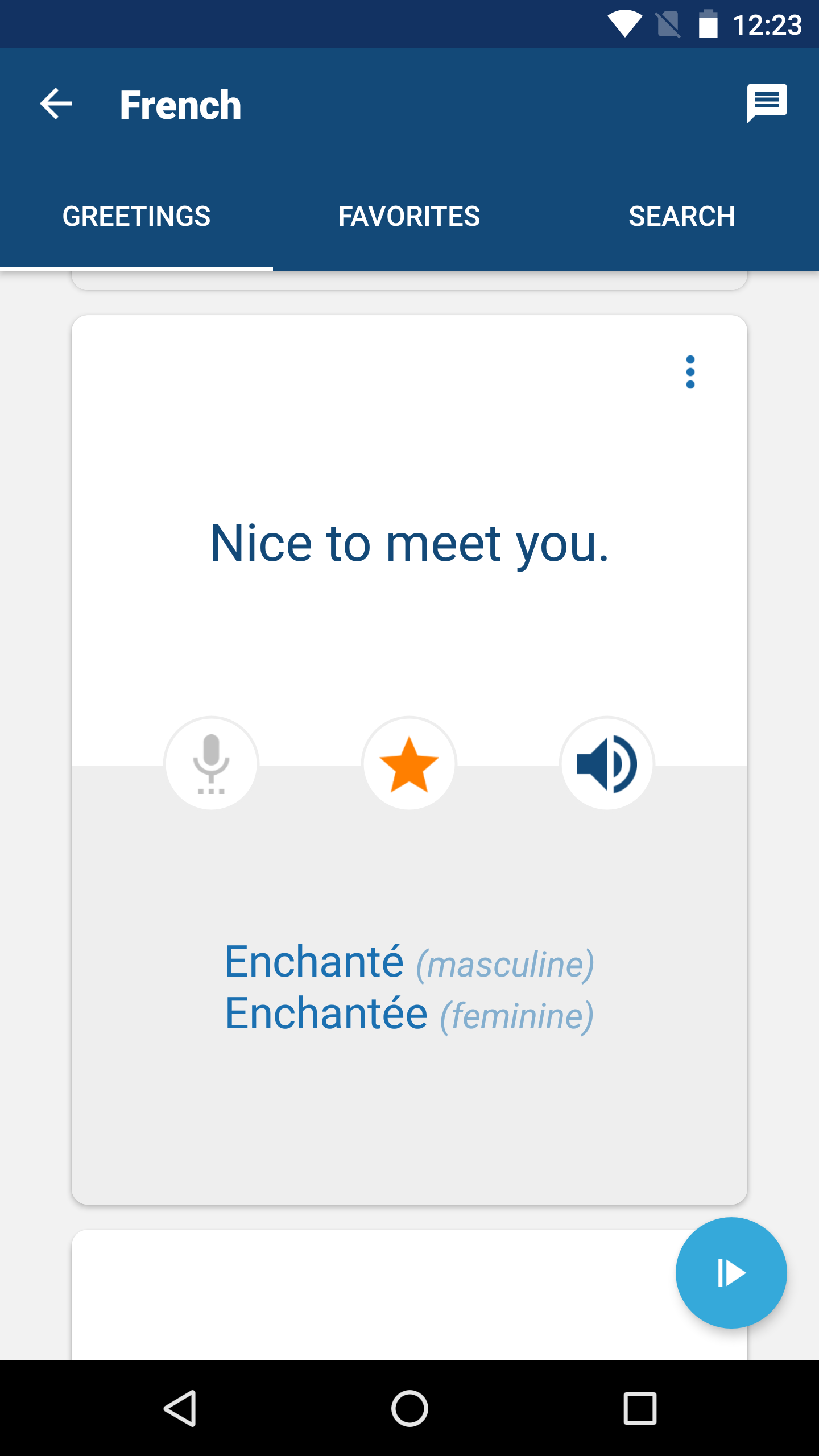 Learn French screenshot 3