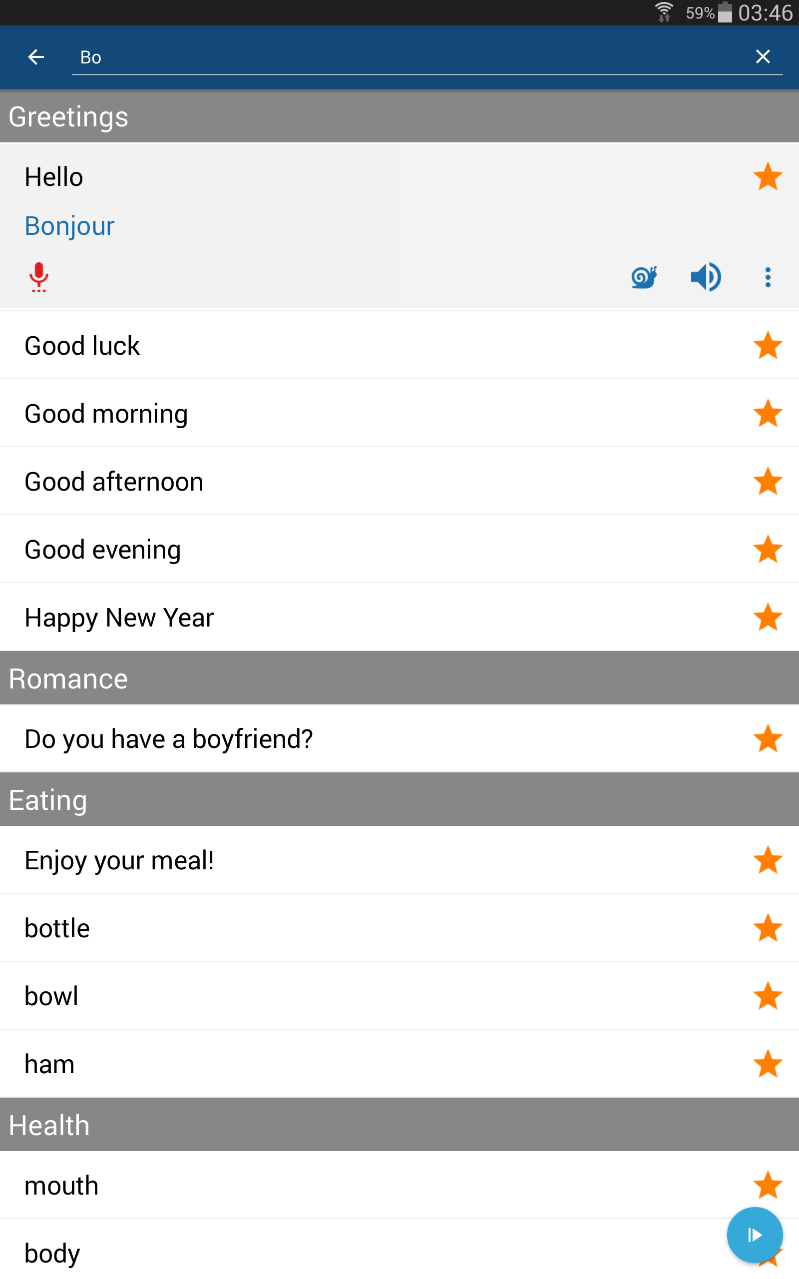 Learn French screenshot 8