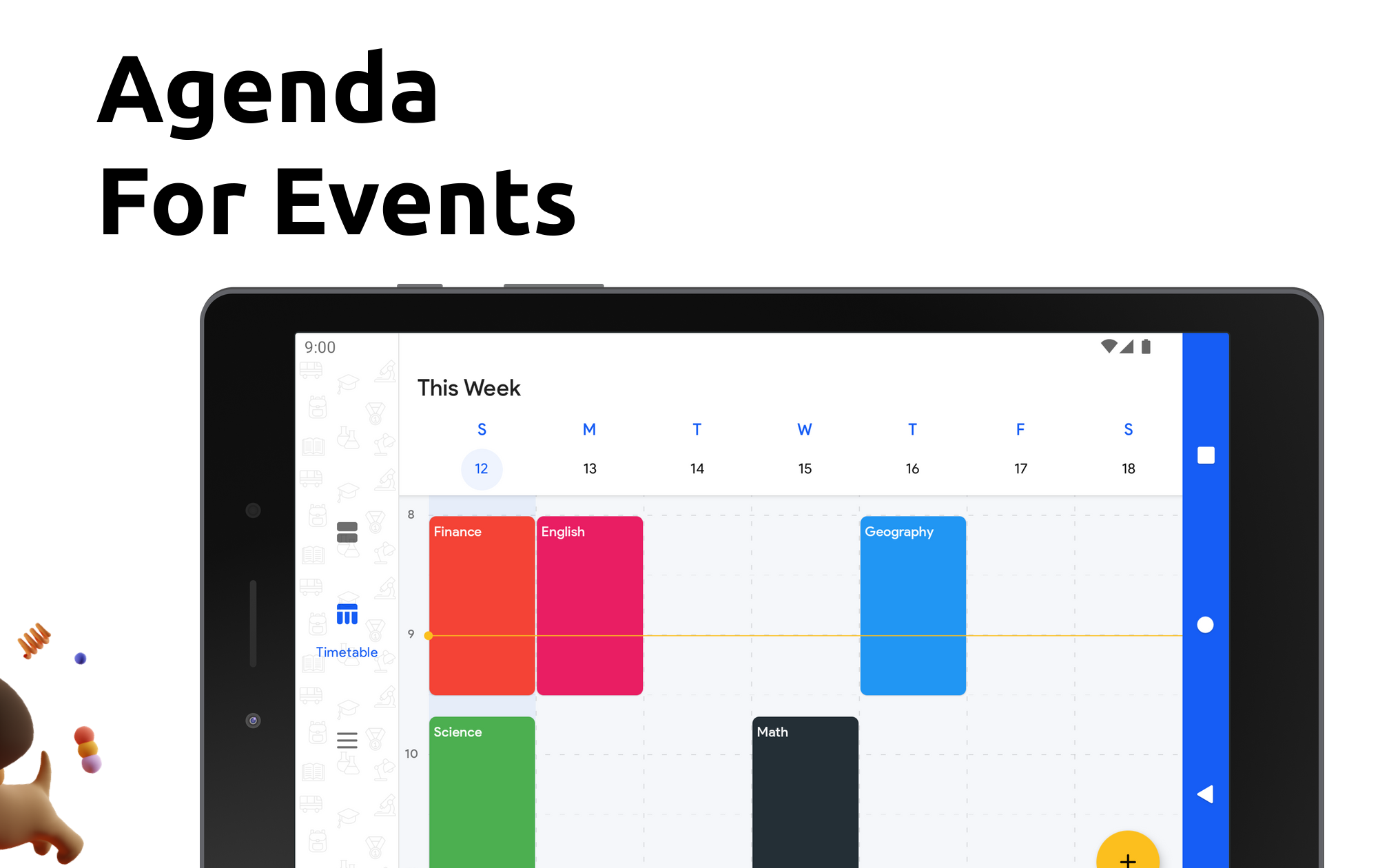 School Planner - Timetable screenshot 10