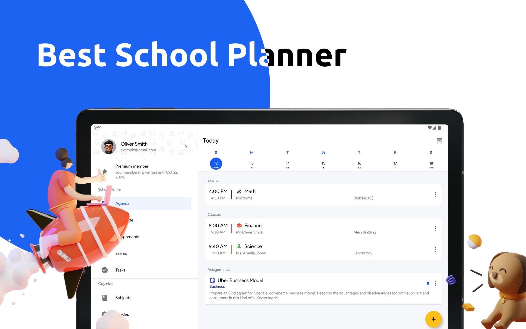 School Planner - Timetable screenshot 14