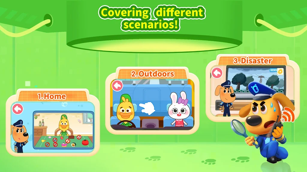 Sheriff Labrador's Safety Tips screenshot 4