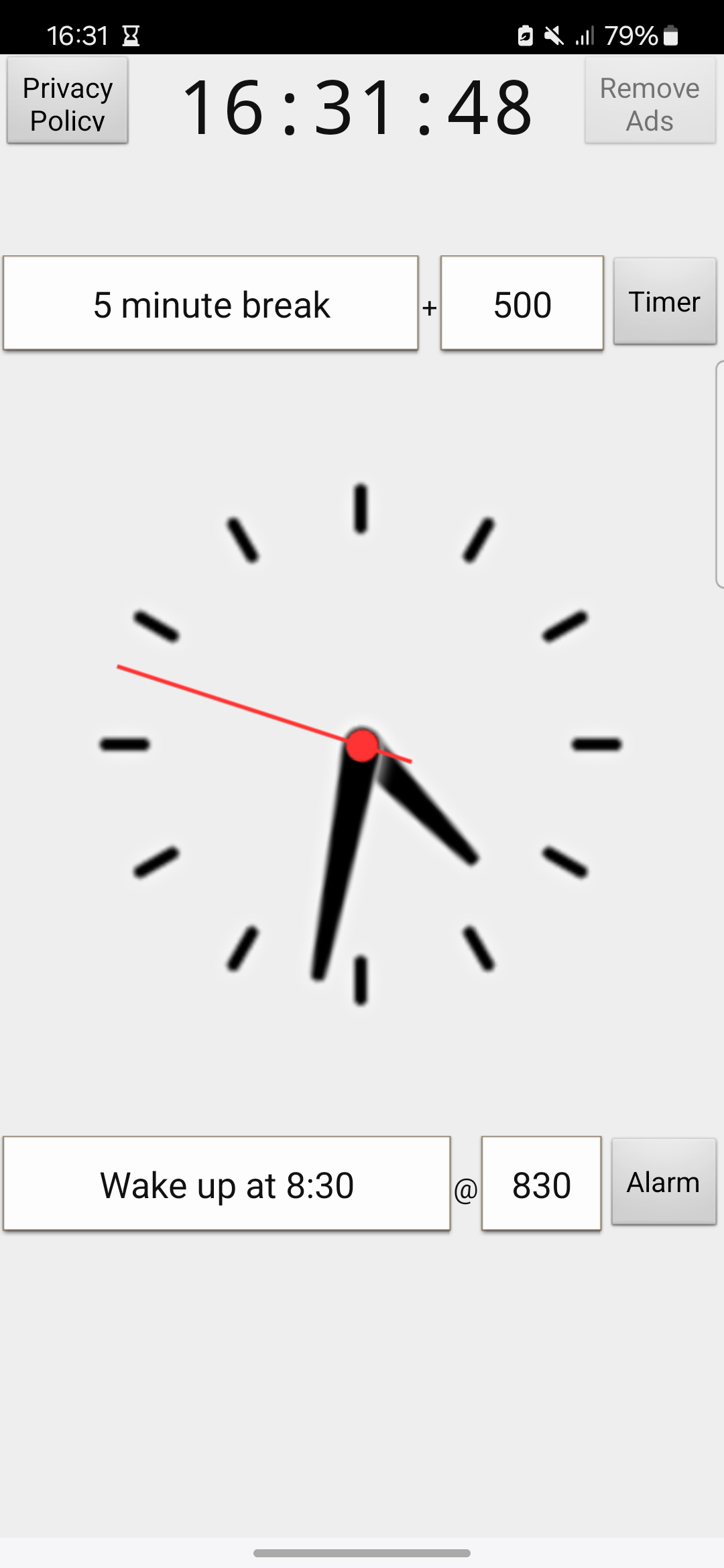 Analog Clock Widget screenshot 3