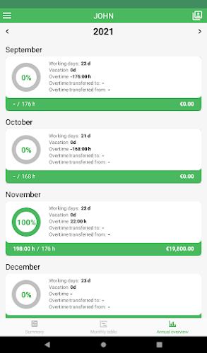 Working Timer - Timesheet screenshot 14