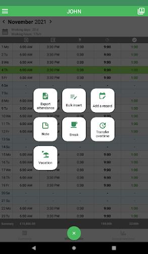 Working Timer - Timesheet screenshot 13