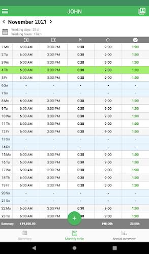 Working Timer - Timesheet screenshot 11