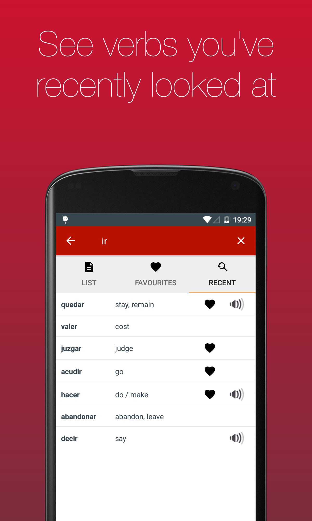 Spanish Verb Conjugator screenshot 6