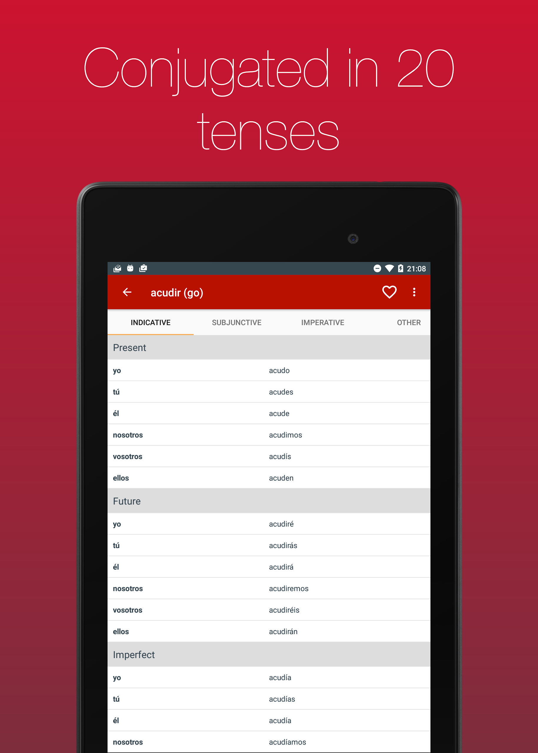 Spanish Verb Conjugator screenshot 9