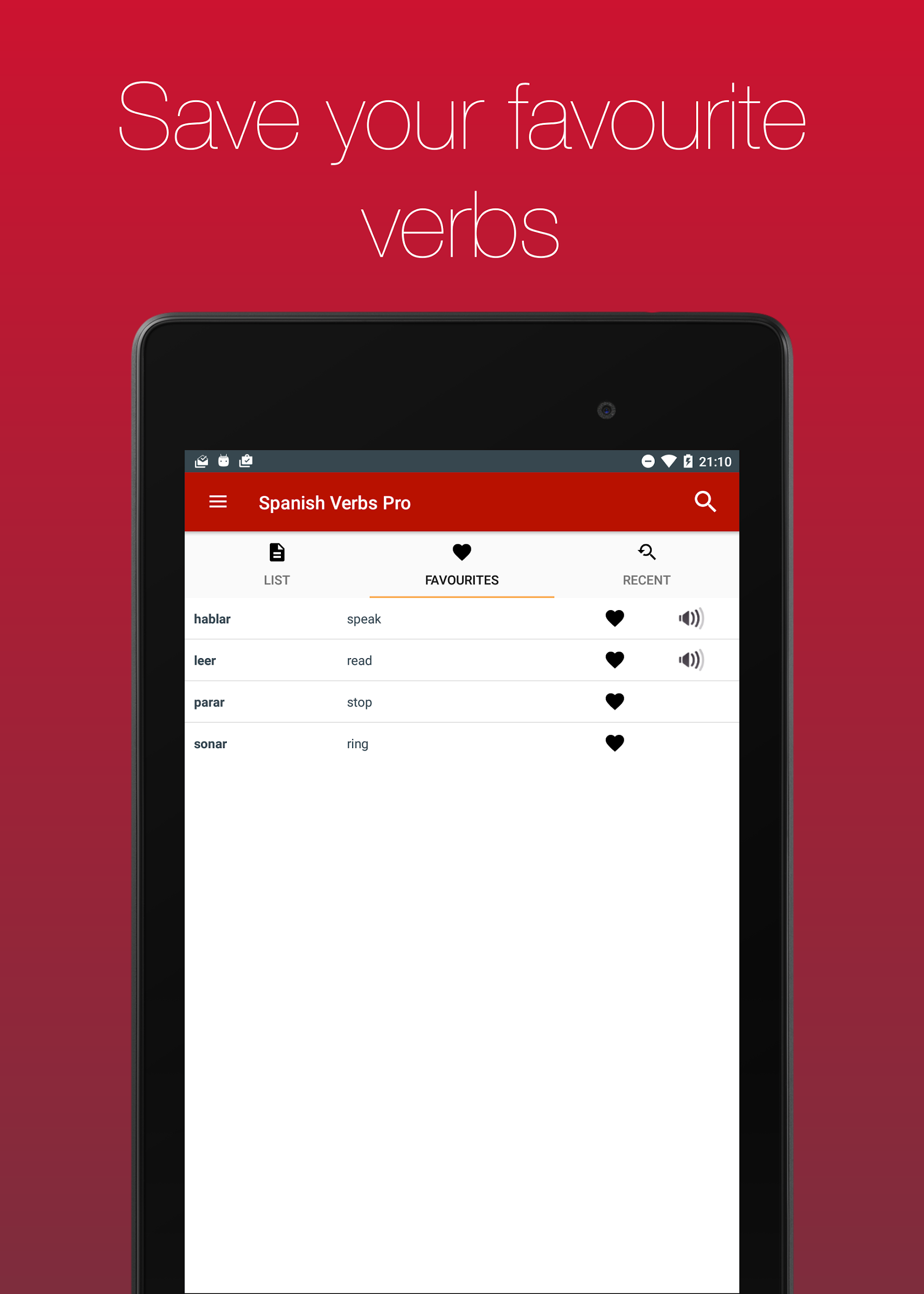 Spanish Verb Conjugator screenshot 11