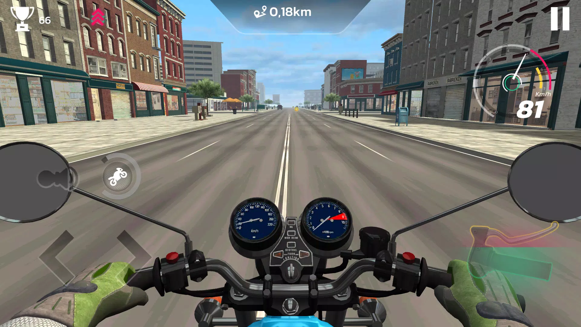 Traffic Rider: Motorbike Rush screenshot 2