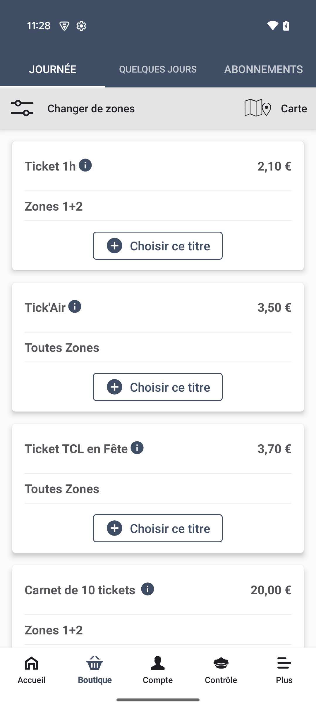 TCL E screenshot 1