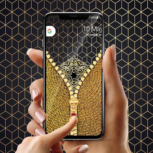 Gold lock screen screenshot 4