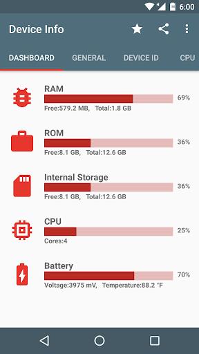 Device Info screenshot 1