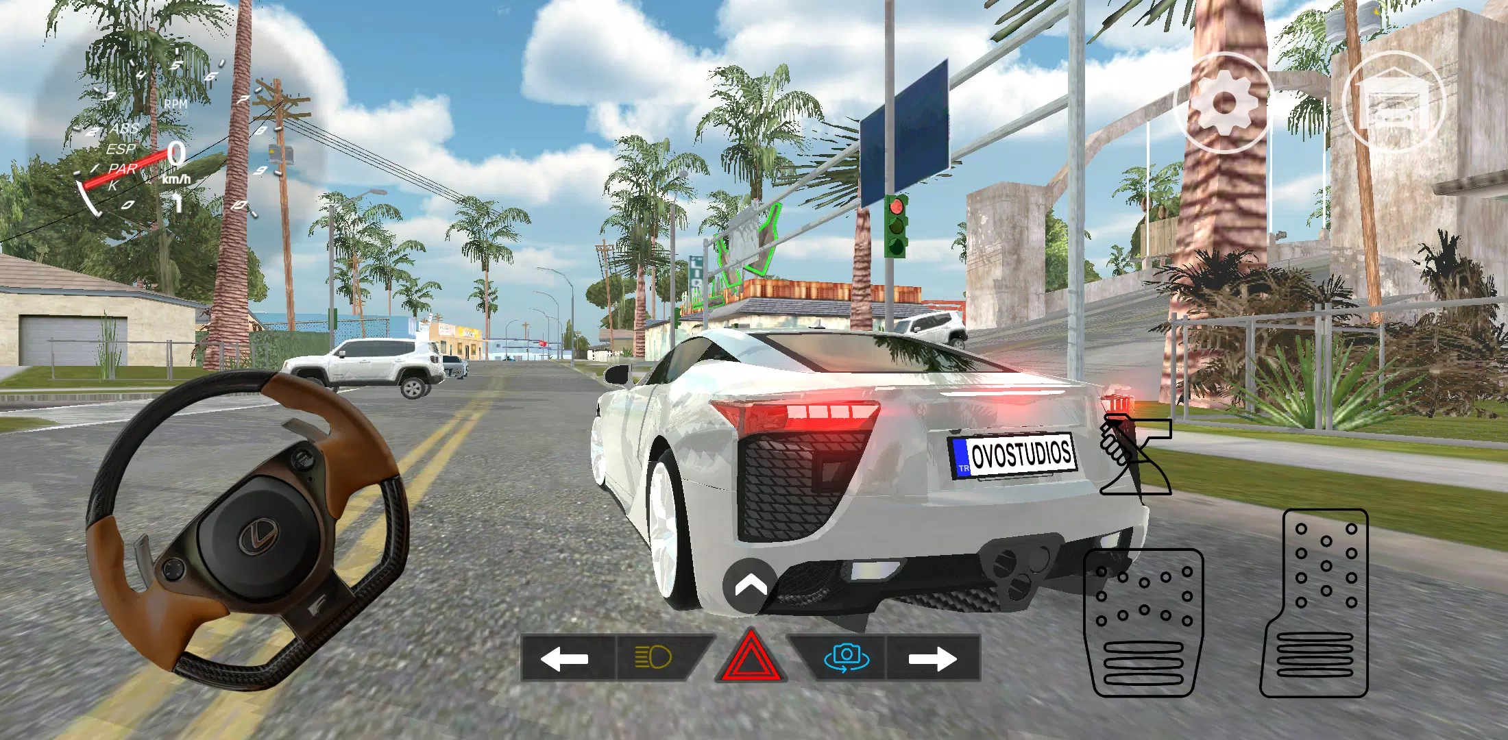 LFA Drift & Parking Simulator screenshot 1