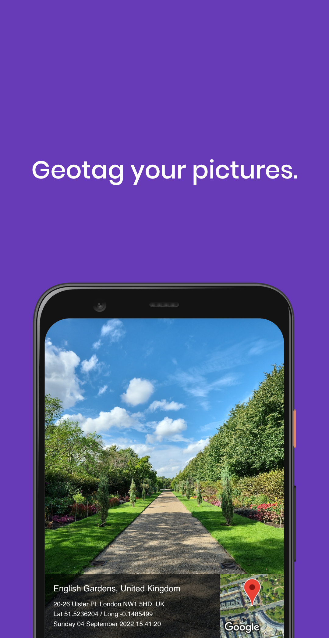 Add Date and Time on Photo screenshot 3
