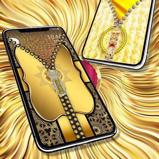 Gold lock screen screenshot 5