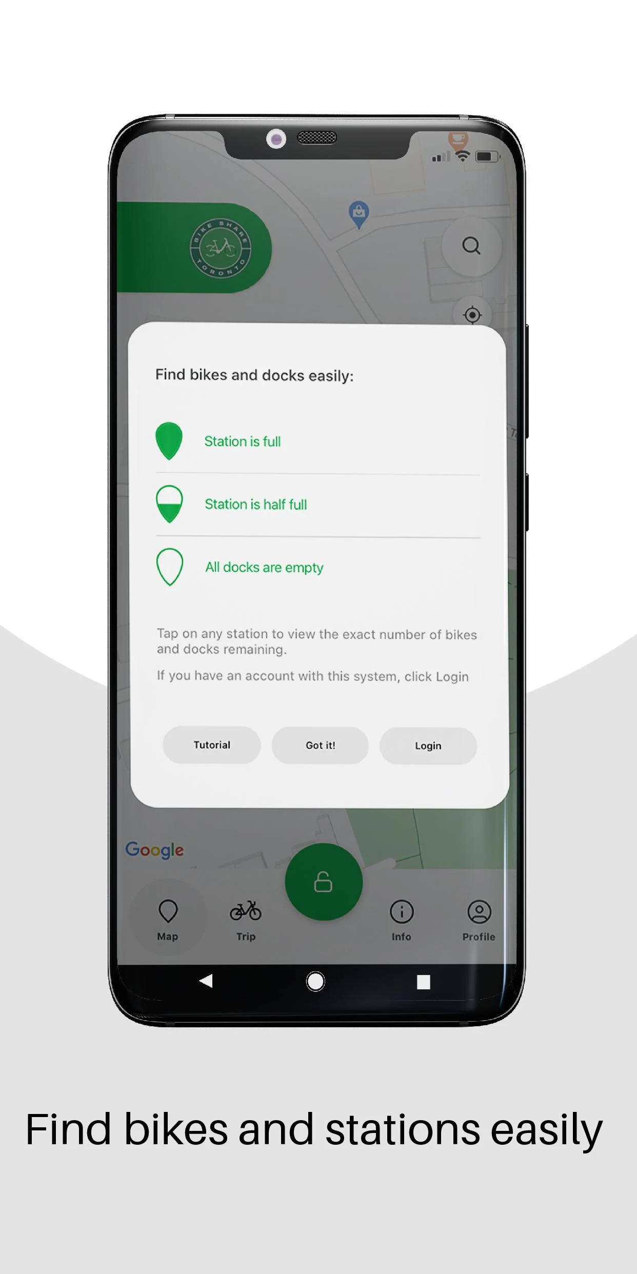 PBSC (previously CycleFinder) screenshot 5