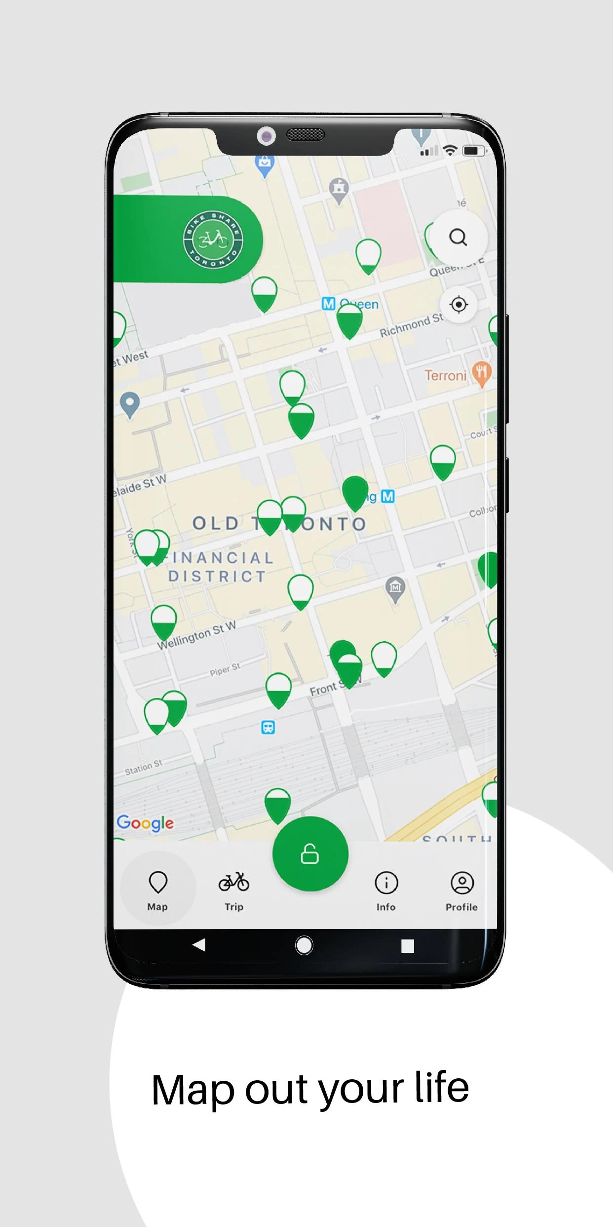 PBSC (previously CycleFinder) screenshot 3