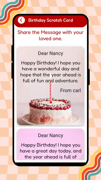 Birthday Cards & Messages Wish screenshot 2