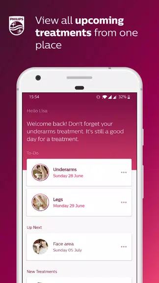 Philips Lumea IPL screenshot 1