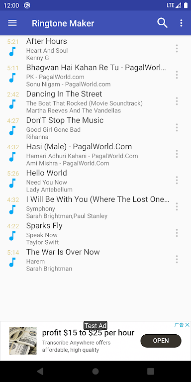 Ringtone Maker:create ringtone screenshot 1