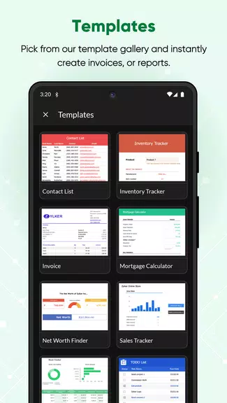 Zoho Sheet screenshot 2