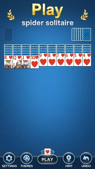 Daily Spider Solitaire Classic screenshot 1