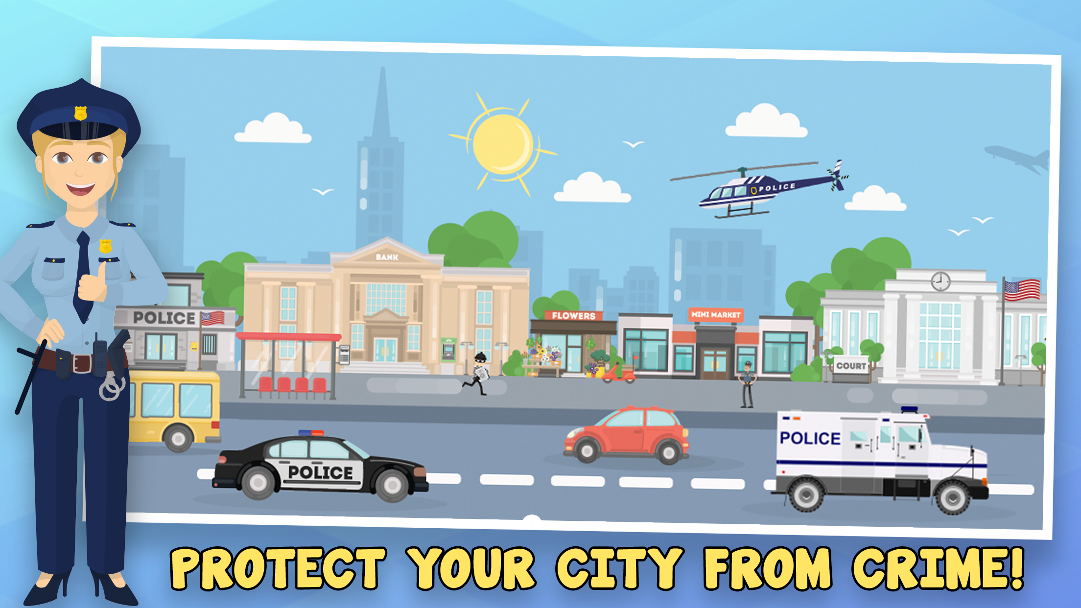 Police Inc: Tycoon police stat screenshot 3