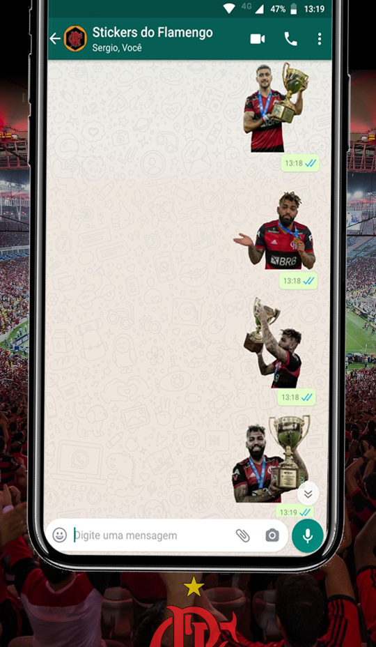 Mengão Stickers -Not Official screenshot 5