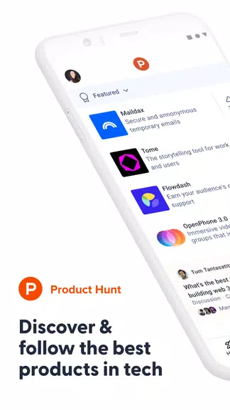 Product Hunt screenshot 1
