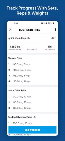 Map My Fitness Workout Trainer screenshot 3