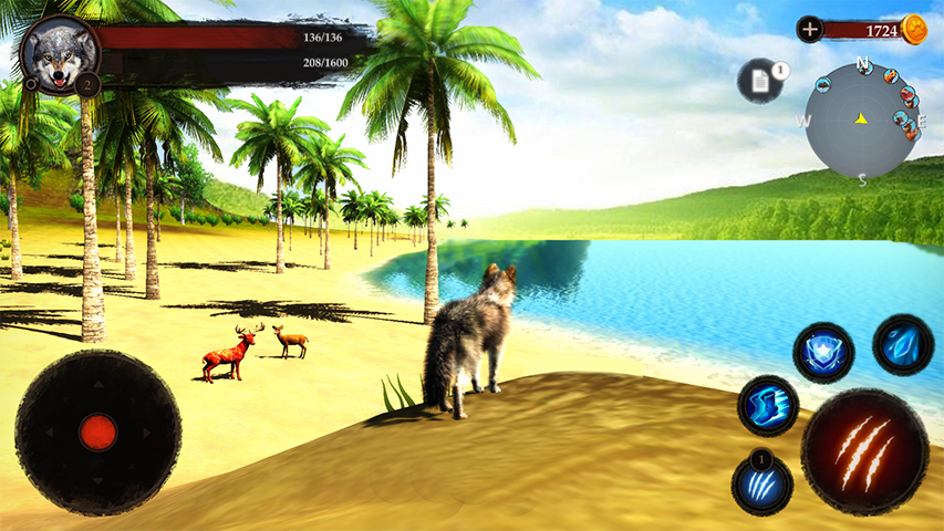 The Wolf Simulator screenshot 2
