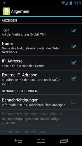 IP Widget screenshot 5