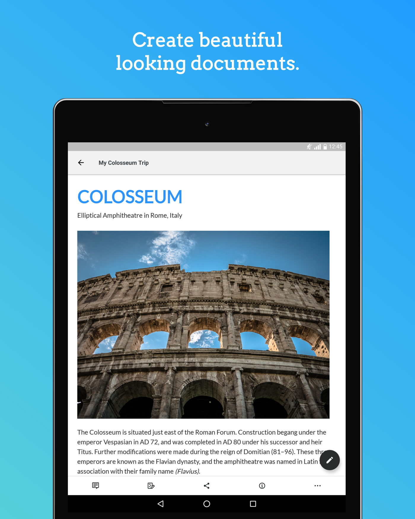 Zoho Writer - Document Editor screenshot 6