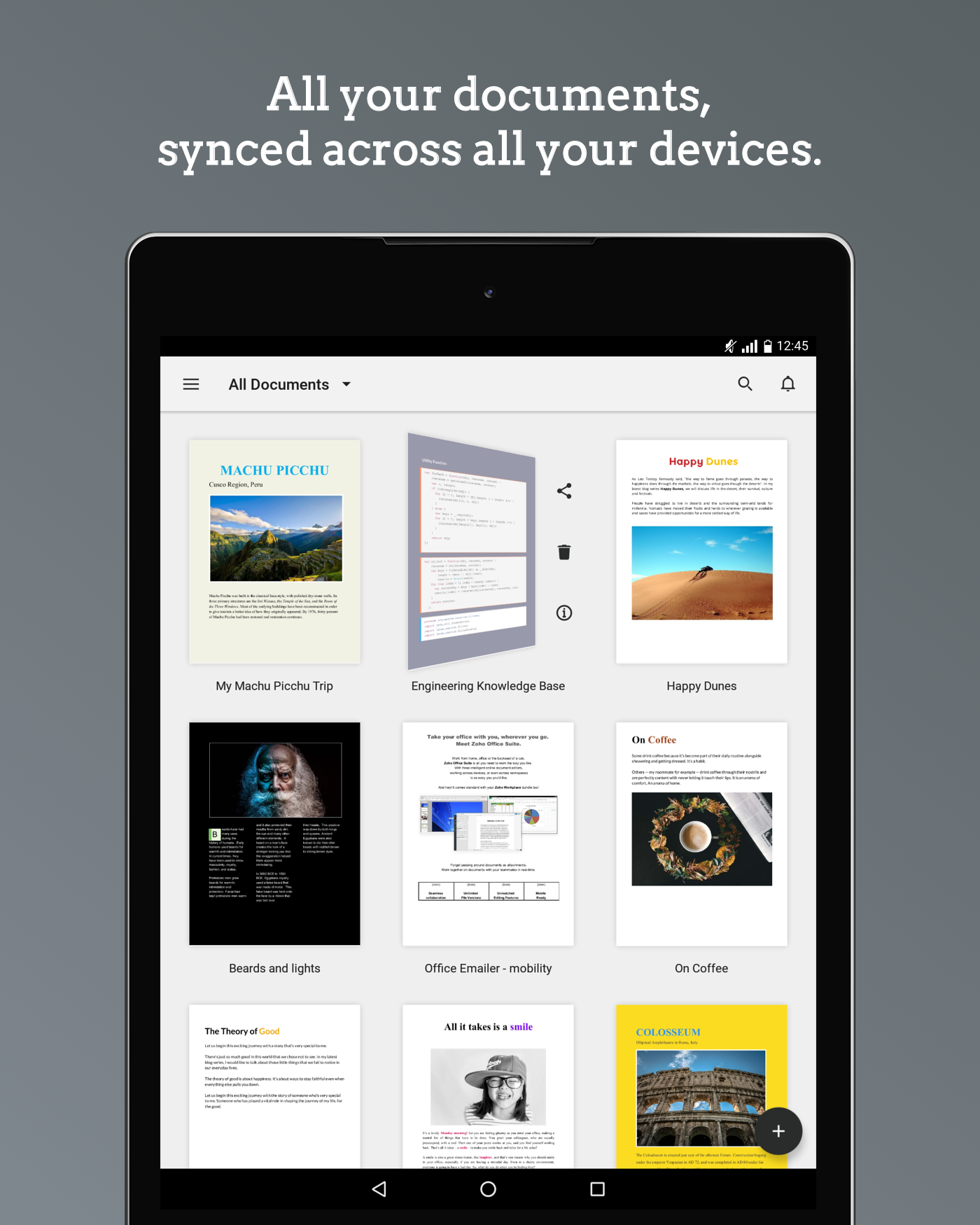 Zoho Writer - Document Editor screenshot 10
