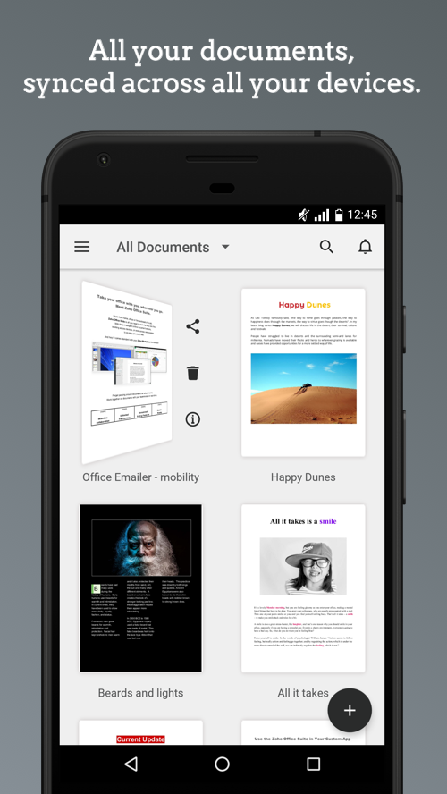 Zoho Writer - Document Editor screenshot 5
