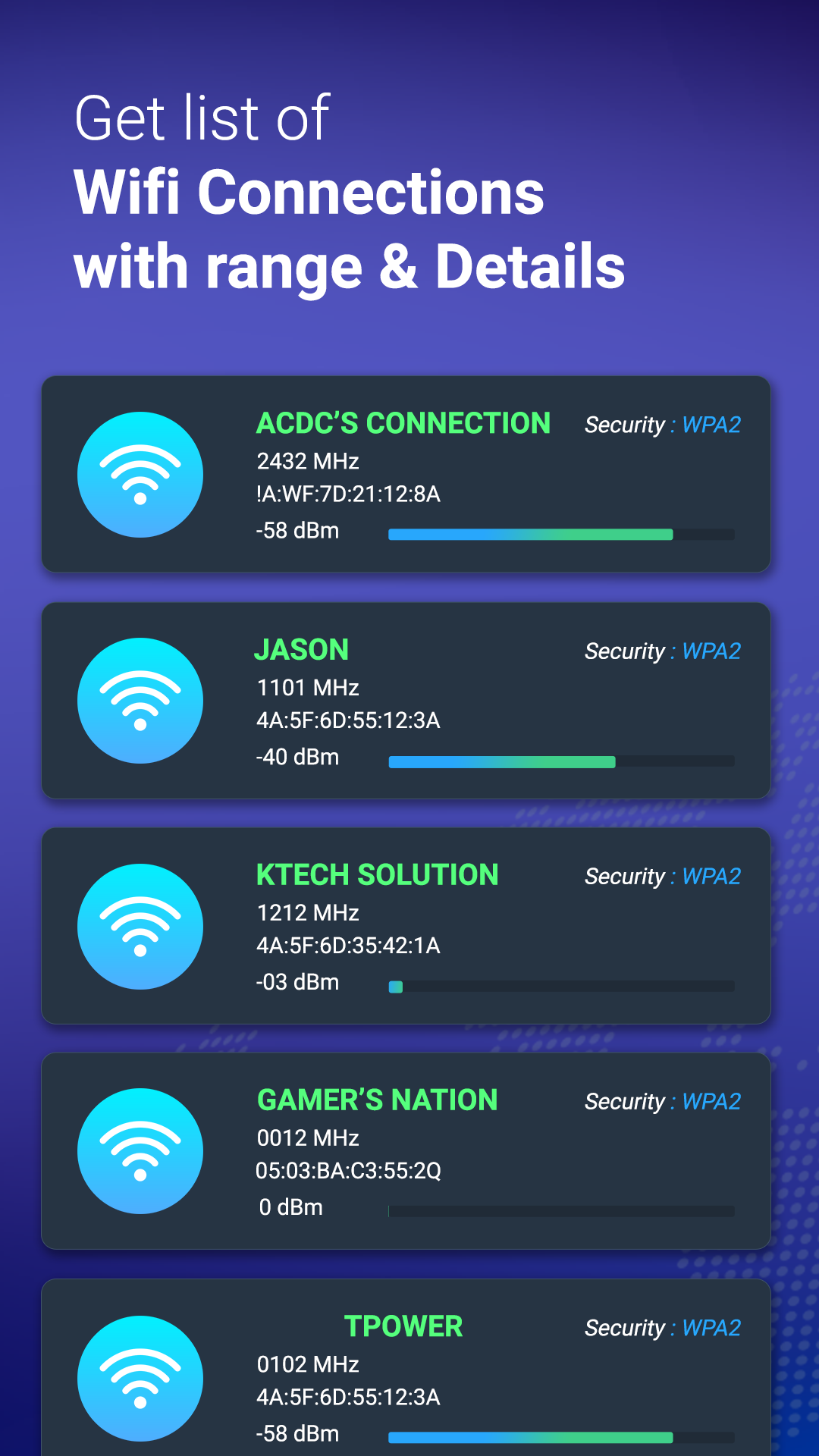 WiFi Meter : Signal Strength screenshot 3