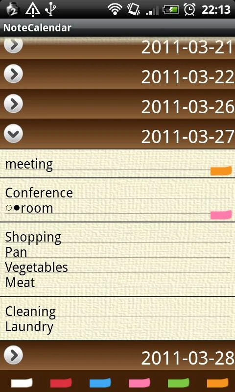 NoteCalendar screenshot 7