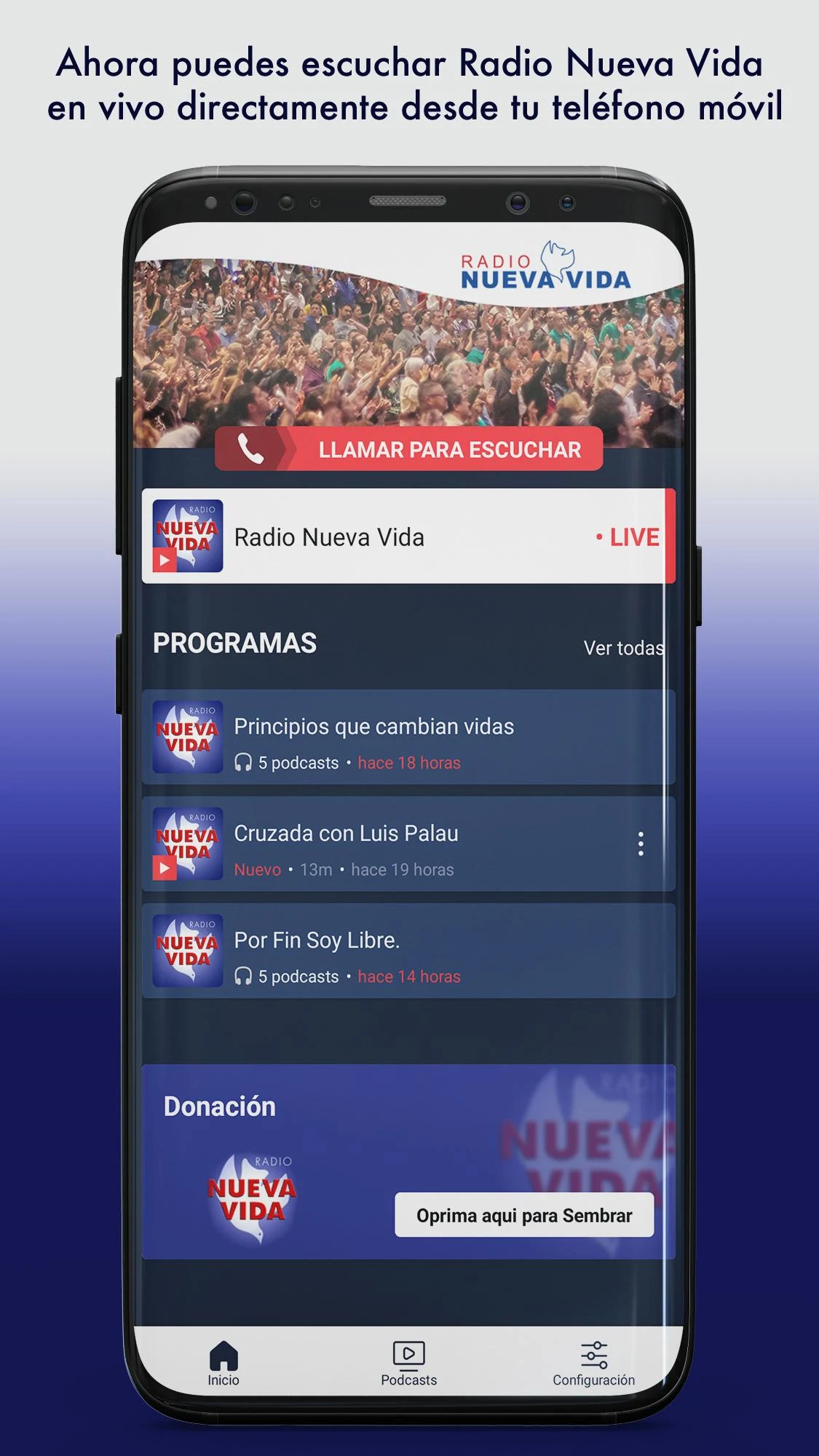 Radio Nueva Vida screenshot 1