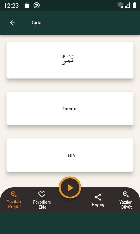 Arapça Öğrenelim Sesli Dersler screenshot 6