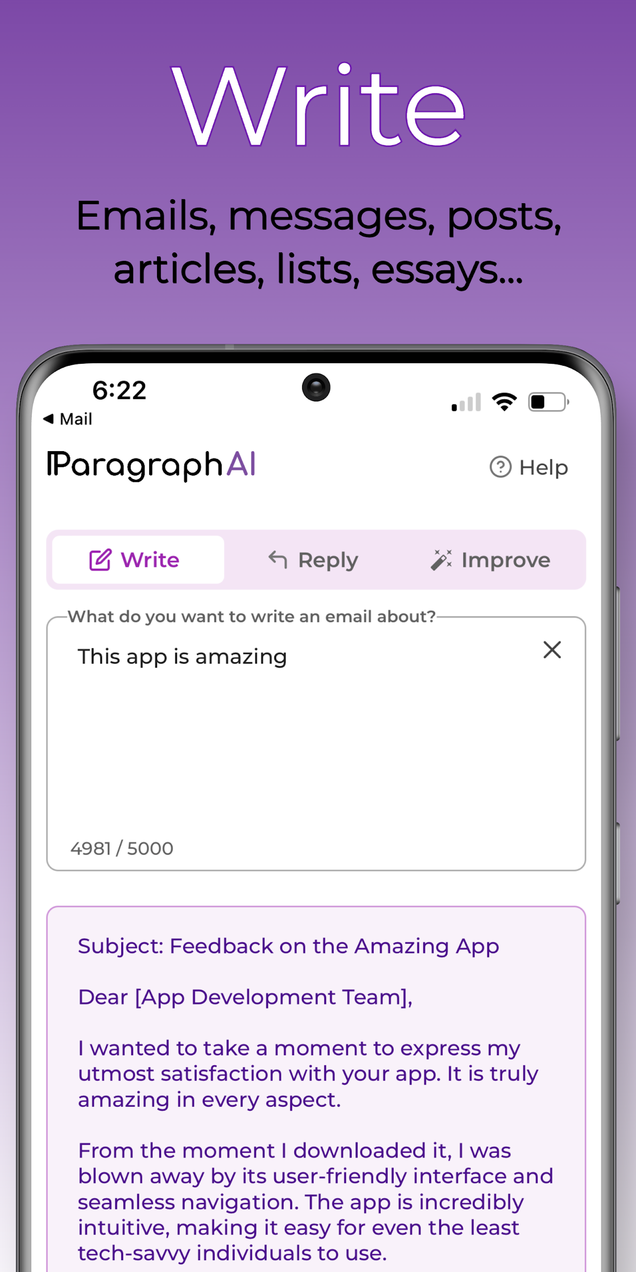 ParagraphAI screenshot 5