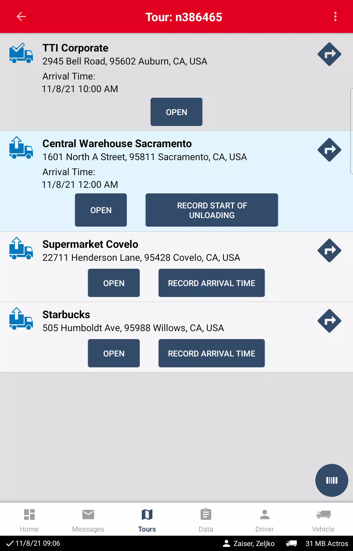 Trendfire Trucking screenshot 6