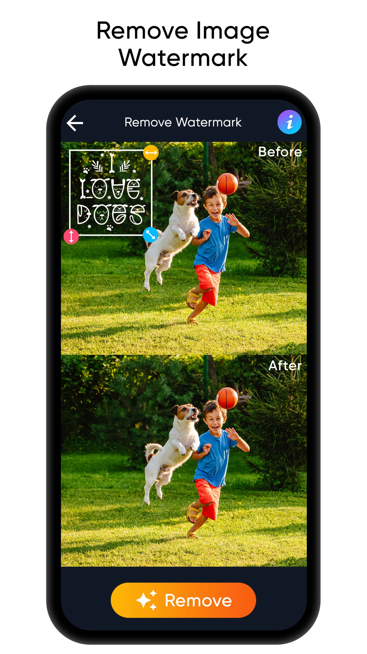 Watermark Remover Video, Photo screenshot 3
