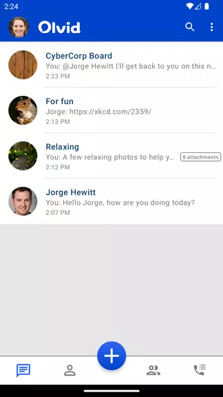 Olvid screenshot 1