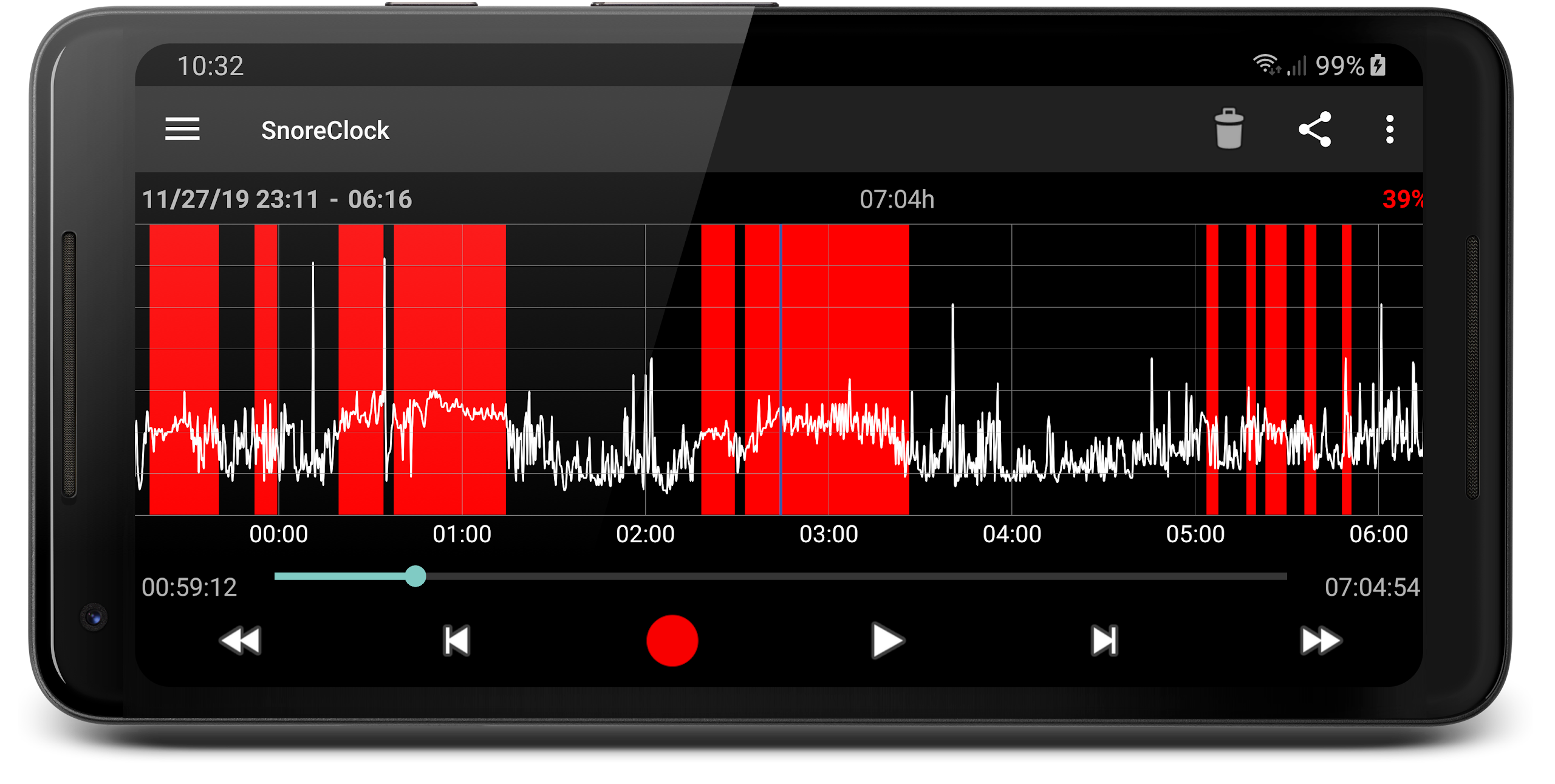 SnoreClock screenshot 6