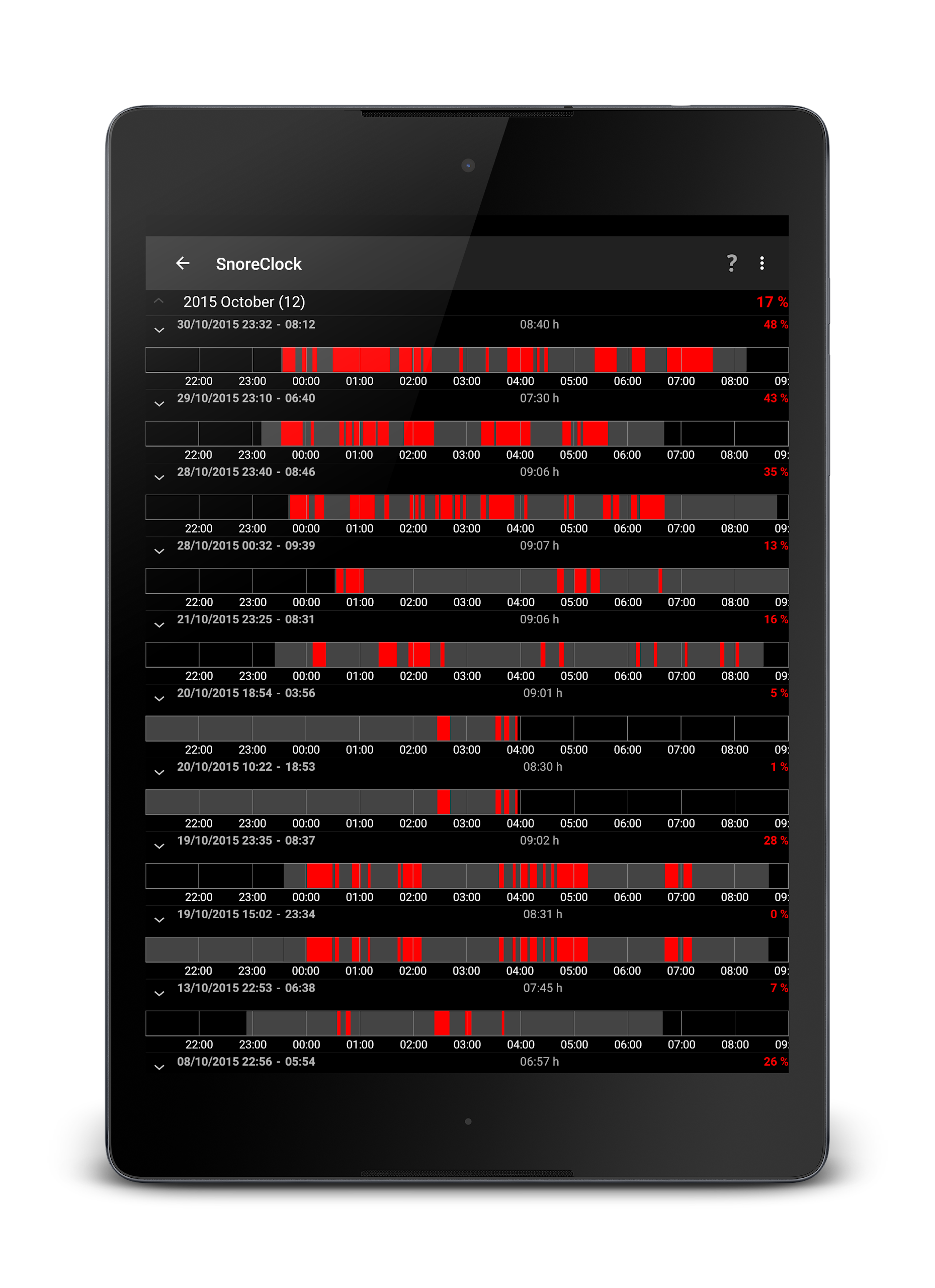 SnoreClock screenshot 10