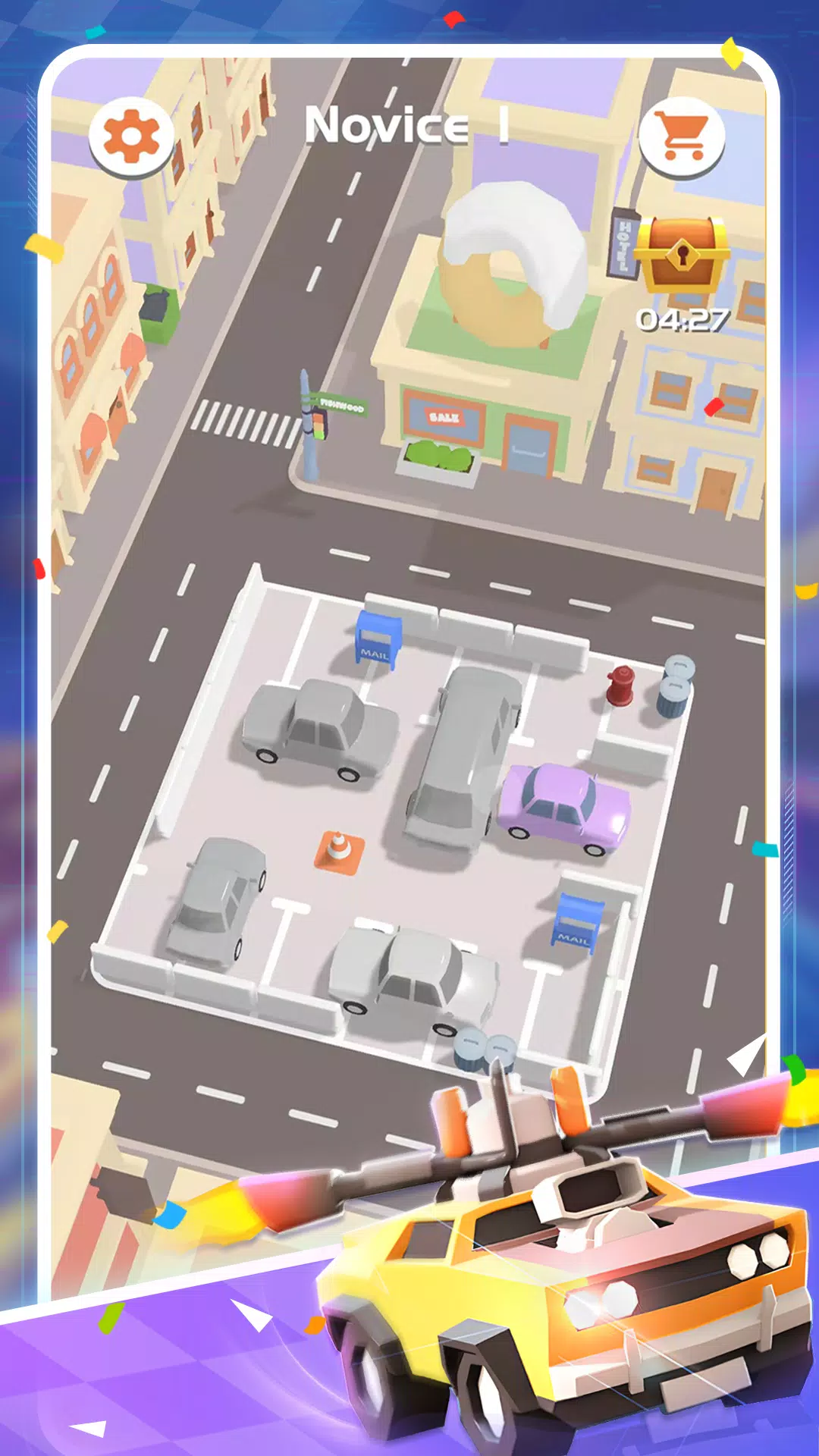 ParkInc - Puzzle Parking screenshot 1