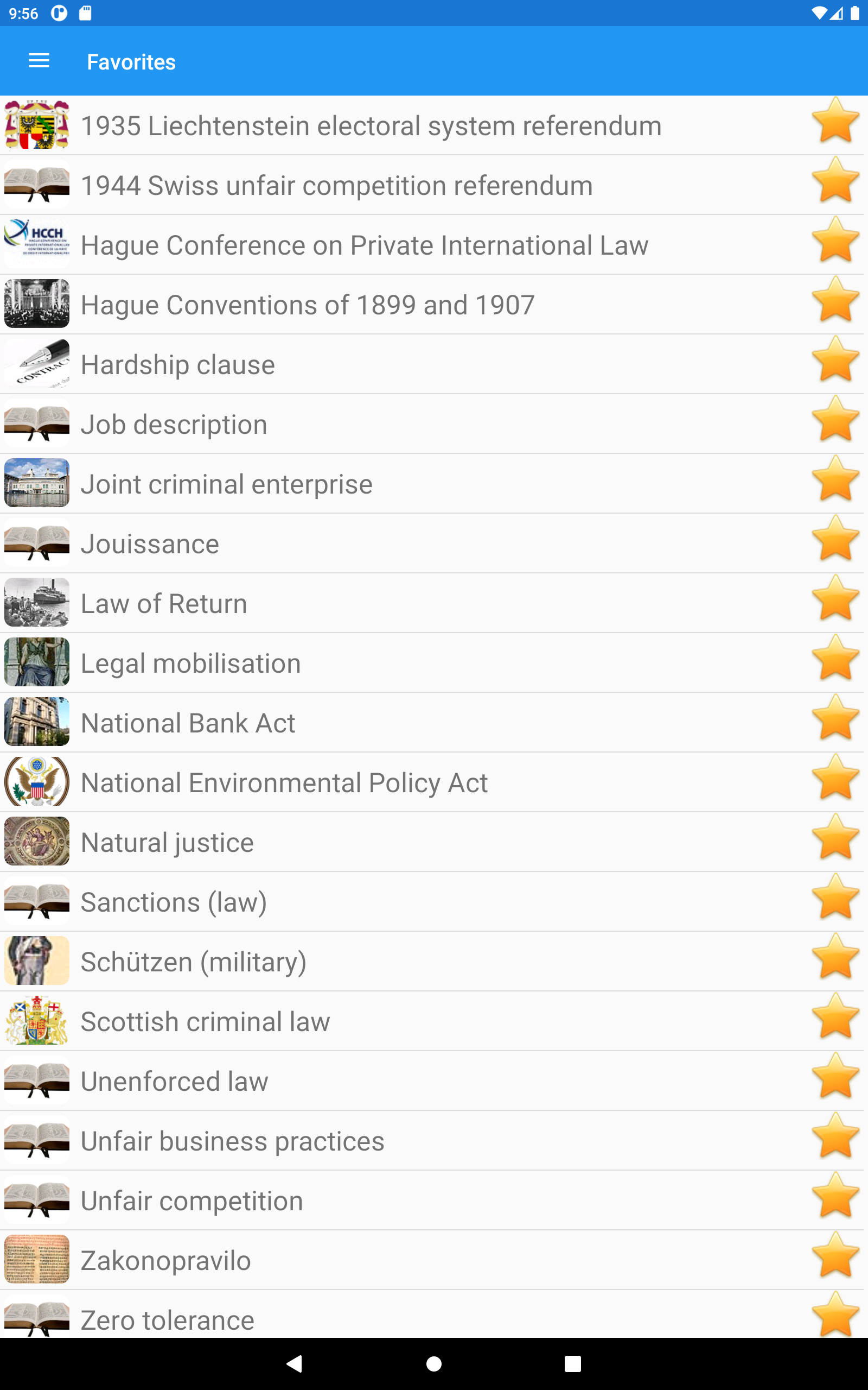Legal Terminology Offline screenshot 11